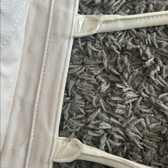 Betsey Johnson BRIDE Fabric Tote Bag White - Picture 13 of 13